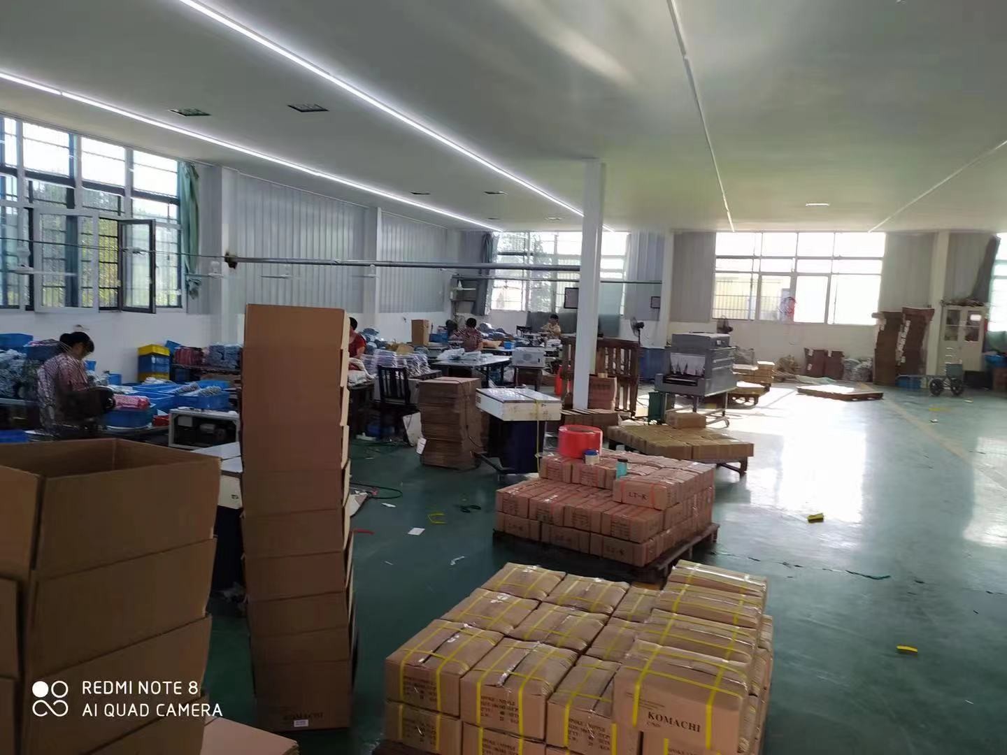 Hangzhou Zhenrong Import and Export Co., Ltd factory production line