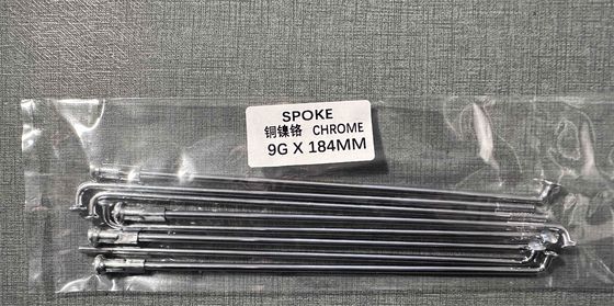 High Performance Motorcycle Spokes And Nipples Chrome Various Sizes
