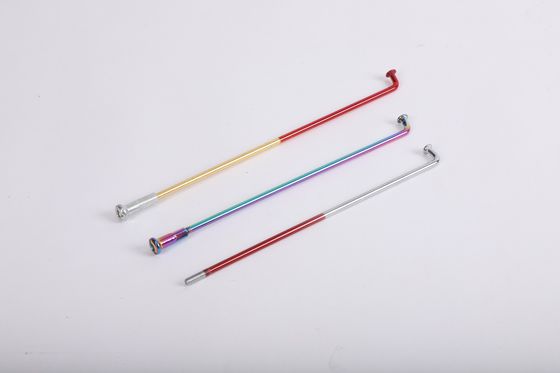 High Tensile Streng Motorcycle Spokes And Nipples Color Titan