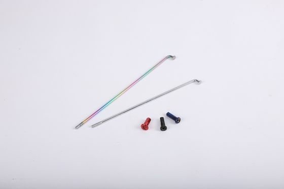 High Tensile Streng Motorcycle Spokes And Nipples Color Titan