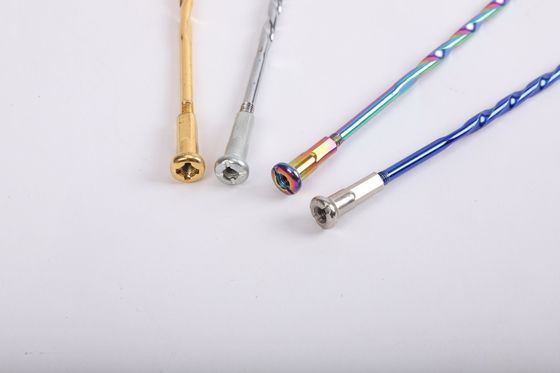 Various Sizes Motorcycle Twisted Spokes Perfect Fit Easy Installation