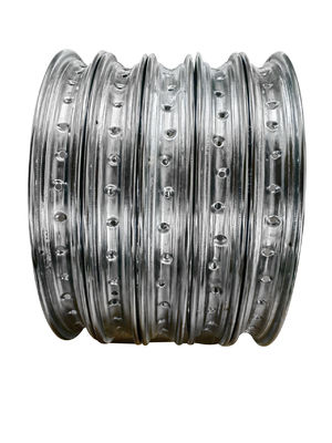 High Strength Silver Motorcycle Rims For Southeast Asia And South America