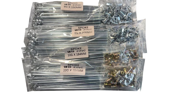 Motorcycle Spokes And Nipples  Zinc Fits Most Motorcycle Models