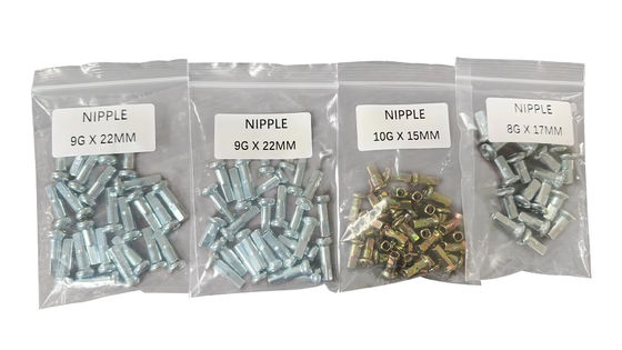 8gauge 9gauge 10gauge Motorcycle Nipples Colorful