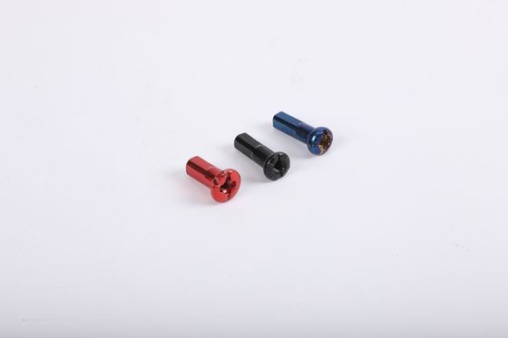 Polished Standard Flat Head Round Colorful Motorcycle Nipples